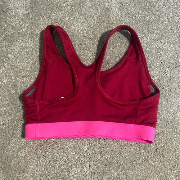 Pink and Red Nike sports bra - Picture 2 of 3